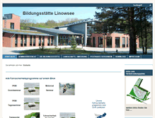 Tablet Screenshot of linowsee.de